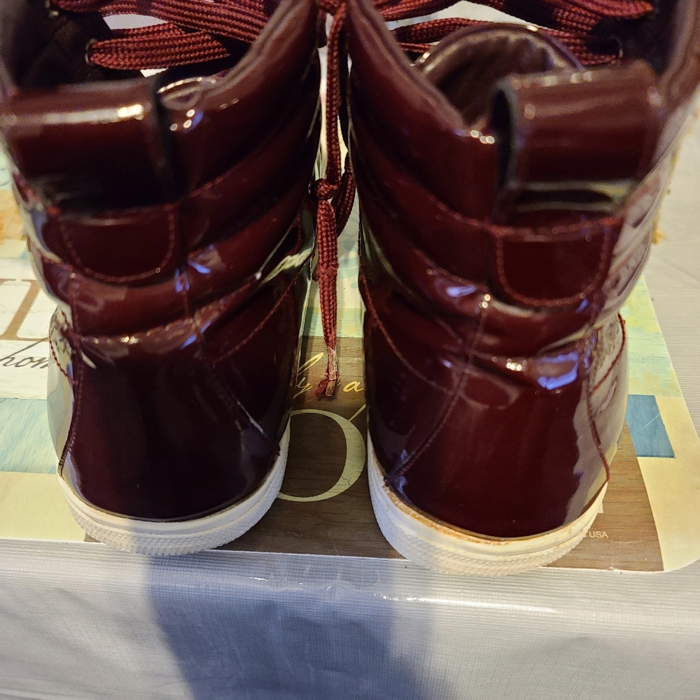 YSL men's high too sneakers - Picture 9 of 10